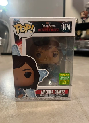 POP America Chavez, marca: Funko Pop, estado: Muito bom, tamanho: Tamanho único, €9.00, €10.15 inclui Proteção do Comprador