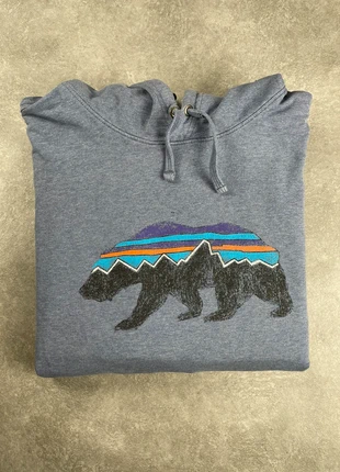 Sweat à capuche Patagonia homme taille S bleu organic Cotton chaud outdoor style vintage, marke: Patagonia, zustand: Sehr gut, größe: S, 34,00 €, 36,40 € inklusive Vinted-Käuferschutz