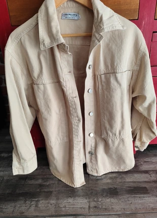 Veste jeans beige coton, brand: Boutique Parisienne, condizioni: Nuovo senza cartellino, taglia: S / IT 40 / EU 36, €6.00, €7.00 include la Protezione acquisti
