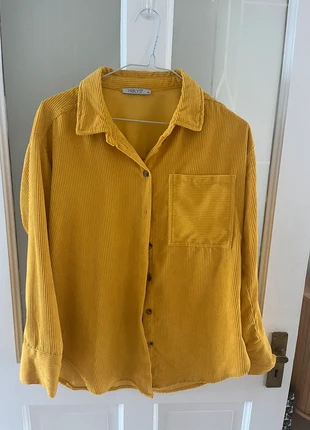 Yellow cord shirt, brand: Hailys, condition: Very good, size: XS / 34 / 6, €7.00, €8.05 includes Buyer Protection