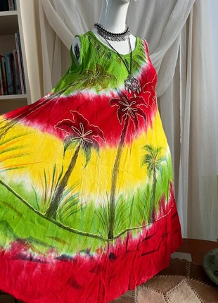 Hippy dress multicolor printed flowy summer dress, marca: merkloos, estado: Bom, tamanho: Tamanho único, €10.00, €11.20 inclui Proteção do Comprador