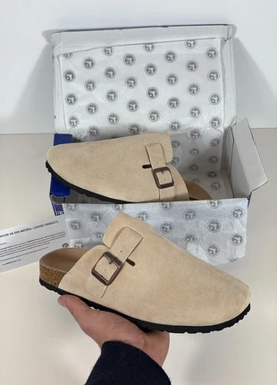 Birkenstock Boston – Couleur Beige (pointure 46), marca: Birkenstock, estado: Novo com etiquetas, tamanho: 46, €75.00, €79.45 inclui Proteção do Comprador