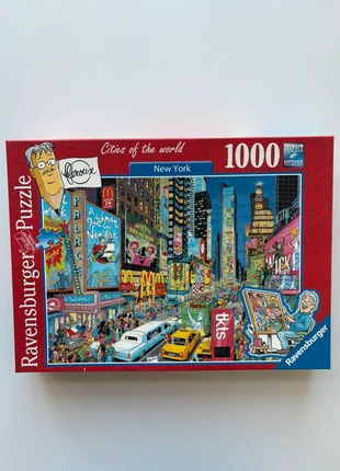 Puzzle Ravensburger 1000 pieces: New York, marca: Ravensburger, estado: Muito bom, €3.50, €4.38 inclui Proteção do Comprador