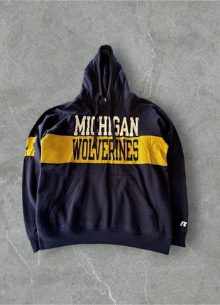 Hoodie / Pull à capuche Russel Athletic USA vintage marine – Taille M Oversize (Unisexe), brand: Russel Athletic, condizioni: Ottime, taglia: M, €27.00, €29.05 include la Protezione acquisti Pro