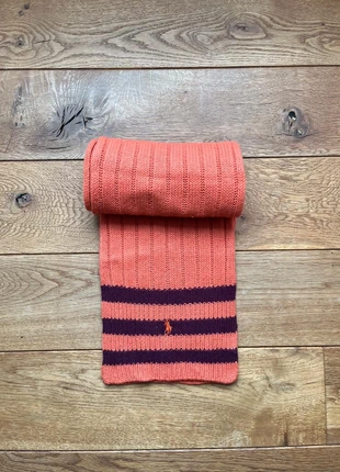 Écharpe Ralph Lauren orange a rayures réversibles 100% laine vintage, brand: Ralph Lauren, condizioni: Ottime, €19.00, €20.65 include la Protezione acquisti