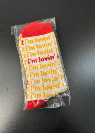 Mc Donalds - sokken i’m lovin’ it, marque: McDonald's, état: Neuf avec étiquette, taille: M | 39–42, 4,00 €, 4,90 € Protection acheteurs incluse