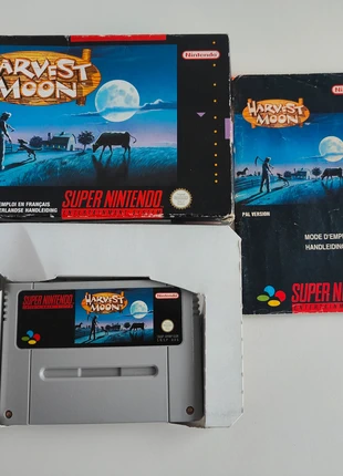 Harvest Moon FAH Super Nintendo Snes Retro Jeux Vintage Sega Gaming 16bit, staat: Veelgebruikt, € 280,00, € 294,70 inclusief Kopersbescherming Pro