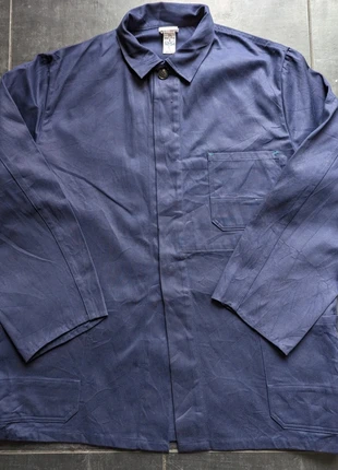 The vintage 1990's Bierbaum Proenen Work jacket, merk: Vintage Dressing, staat: Heel goed, maat: L, € 45,00, € 47,95 inclusief Kopersbescherming Pro