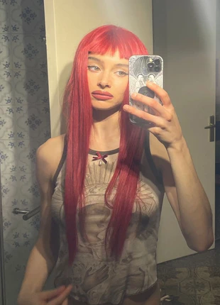 peluca roja de uso diario, excelente calidad, brand: y2k, condizioni: Nuovo senza cartellino, €30.00, €32.20 include la Protezione acquisti