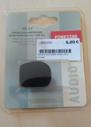 Esponja anti sopro, Novo, marque: Fonestar, état: Neuf avec étiquette, 2,00 €, 2,80 € Protection acheteurs incluse