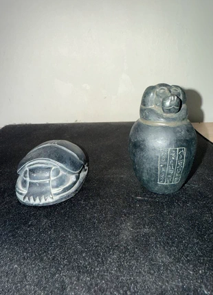 Statue égyptienne animaux ancien, brand: Bonjour, condition: New without tags, size: Preemie, up to 44cm, €15.00, €16.45 includes Buyer Protection