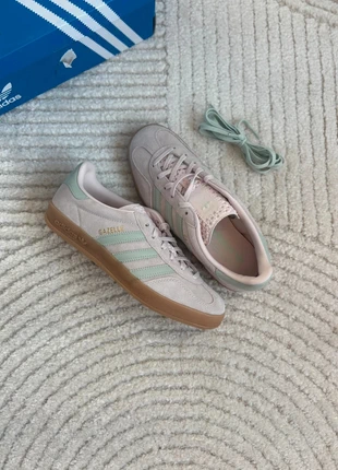Adidas Gazelle Indoor Rose Pale Blue - 38.5, marke: adidas, zustand: Neu, mit Etikett, größe: 38.5, 65,00 €, 68,95 € inklusive Vinted-Käuferschutz
