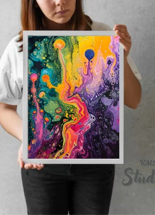 A3 Rainbow Paint Drip Closeup Unframed Wall Art Poster Print Picture Home Decor, brand: Art, condition: New with tags, £4.00, £4.90 includes Buyer Protection Pro