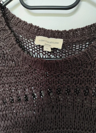 Pull en crochet marron chocolat la fée maraboutee XL, marke: La Fee Maraboutee, zustand: Sehr gut, größe: XL / 42 / 14, 18,00 €, 19,60 € inklusive Vinted-Käuferschutz