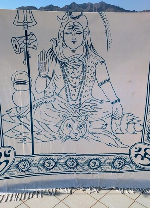 Bedspead - Throw - Wall hanging, merk: Indian, staat: Nieuw met prijskaartje, maat: Overige, € 18,99, € 20,64 inclusief Kopersbescherming