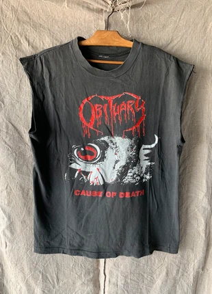 Obituary vintage single stitch tank top, marke: MERCH, zustand: Sehr gut, größe: L, 65,00 €, 68,95 € inklusive Vinted-Käuferschutz