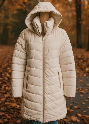 🌸Doudoune Blanche Crème Gemo Taille 42 🌸, marque: Gémo, état: Très bon état, taille: XL / 42 / 14, 25,00 €, 26,95 € Protection acheteurs (Pro) incluse