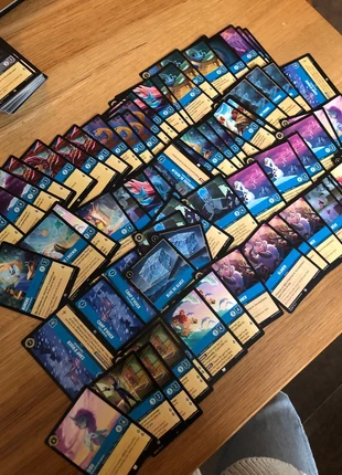 Lot 60 cartes lorcana chapitre 4 bleu, marke: Disney, zustand: Neu, 6,00 €, 7,00 € inklusive Vinted-Käuferschutz