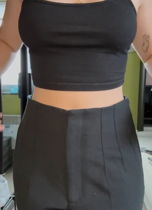 Pantalon tailleur noir Zara, marque: Zara, état: Neuf sans étiquette, taille: M / 38 / 10, 10,00 €, 11,20 € Protection acheteurs incluse