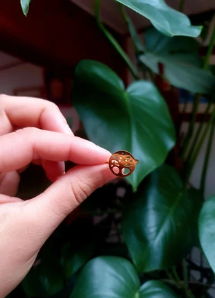 Jolie bague arbre de vie dorée, marque: Le Manège à Bijoux, état: Neuf sans étiquette, taille: Ajustable, 6,00 €, 7,00 € Protection acheteurs incluse