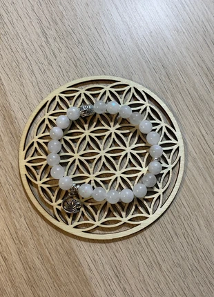 Bracelet Fertilité Féminité Pierre de lune Bouddha, merk: Pierre, staat: Nieuw zonder prijskaartje, € 7,00, € 8,05 inclusief Kopersbescherming