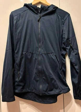 Donker blauw dun softshelljack Santino, marca: Santino, estado: Muito bom, tamanho: L / 40 / 12, €4.00, €4.90 inclui Proteção do Comprador