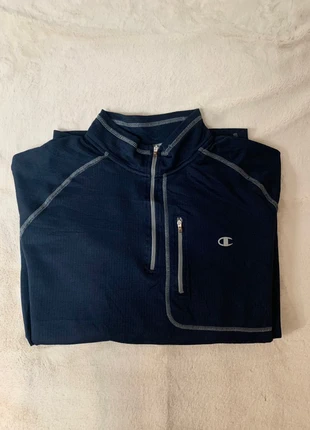 Veste demi zippé champion élite bleue M, état: Très bon état, taille: XL, 12,00 €, 13,30 € Protection acheteurs incluse