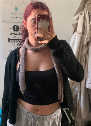 Handgebreide skinny scarf (lees omschrijving), merk: Hand Knitted, staat: Nieuw zonder prijskaartje, € 7,50, € 8,58 inclusief Kopersbescherming