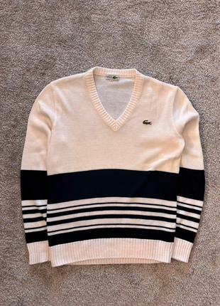 Pull col en V Lacoste / Sweat année 80's 90's vintage, marque: Lacoste, état: Très bon état, taille: S / 36 / 8, 20,00 €, 21,70 € Protection acheteurs incluse