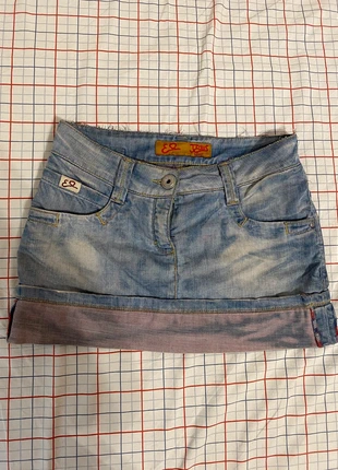 minigonna y2k denim, marca: Denim, estado: Muito bom, tamanho: XS / 34 / 6, €10.00, €11.20 inclui Proteção do Comprador