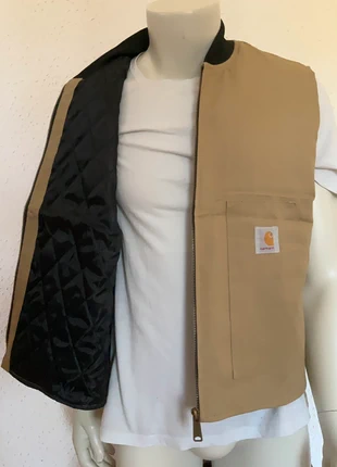 Carhartt Bodywarmer Retro Style BeigeEdition Rework taille M, marca: Carhartt, estado: Muy bueno, tamaño: M, 55,00 €, 58,45 € Protección al comprador Pro incluida