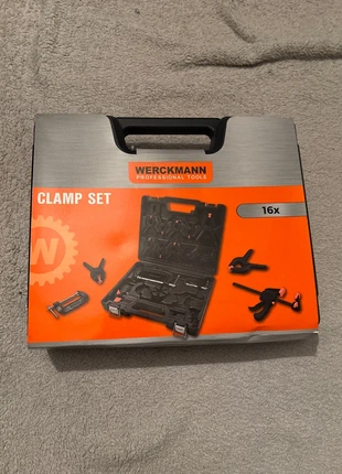 Werckmann clamp set, merk: Werckmann, staat: Nieuw zonder prijskaartje, € 5,00, € 5,95 inclusief Kopersbescherming