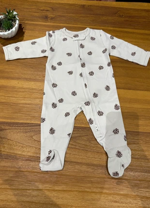 Combinaison bébé - barboteuse bébé - vêtements bébé - gris - neuf, état: Neuf avec étiquette, taille: 6-9 mois / 68 cm, 25,00 €, 26,95 € Protection acheteurs (Pro) incluse