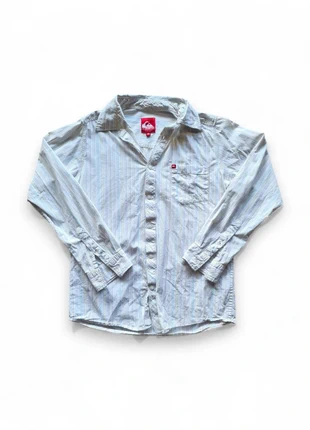 Chemise Manches Longues Homme Quiksilver | Blanc Rayé | Coton | Taille M, brand: Quiksilver, condition: Very good, size: M, €10.00, €11.20 includes Buyer Protection Pro