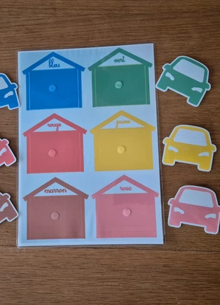 Support de voitures et parkings de couleurs, marca: Montessori, estado: Nuevo sin etiquetas, tamaño: Talla única, 3,50 €, 4,38 € Protección al comprador incluida