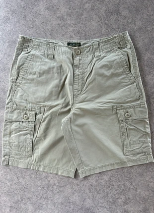 Short cargo Eddie Bauer USA gris clair | Taille W36 | Coton | Style workwear randonnée, marque: Eddie Bauer, état: Très bon état, taille: W36 | FR 46, 19,00 €, 20,65 € Protection acheteurs (Pro) incluse