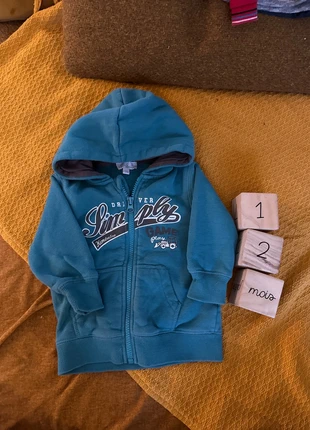 Gilet enfant, marque: Kimbaloo, état: Très bon état, taille: 9-12 mois / 74 cm, 2,00 €, 2,80 € Protection acheteurs incluse