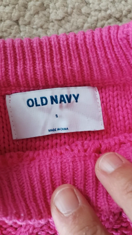 Pull torsadé Old Navy - Taille S - photo numéro 3