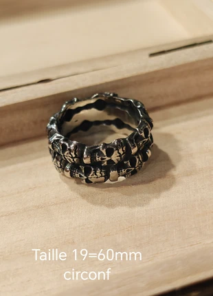 Bague Couronne des Âmes en argent, marque: VikingSilver, état: Très bon état, taille: 18,1 mm, 22,00 €, 23,80 € Protection acheteurs incluse