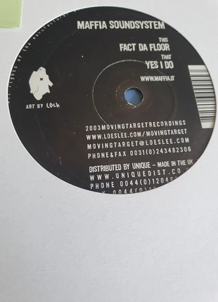 Maffia Soundsystem - Fact Da Floor/Yes I Do 12" 2003 electronica breaks, condition: Very good, £9.00, £10.15 includes Buyer Protection