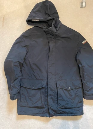 Napapijri Geographic Waterproof Parka Black L Taped Seams Jacket, brand: Napapijri, condition: Very good, size: L, £70.00, £74.20 includes Buyer Protection