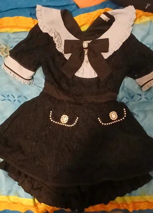 Liz Lisa jirai kei set up black with shorts, marke: Liz Lisa, zustand: Sehr gut, größe: S / 36 / 8, 70,00 €, 74,20 € inklusive Vinted-Käuferschutz