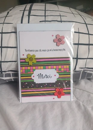 Carte Merci, brand: Fait Main, condition: New with tags, €1.00, €1.75 includes Buyer Protection