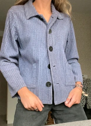 Vintage style 100% cotton CMC chunky corduroy towelling long collared purple jacket size S, brand: CMC, condition: Good, size: S / 8, £28.00, £30.10 includes Buyer Protection