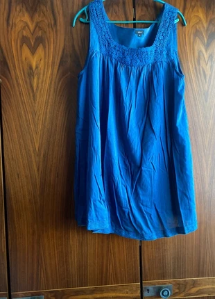 Blusa Sin Mangas Azul con Encaje, marque: Natura, état: Neuf sans étiquette, taille: XL / 42 / 14, 6,00 €, 7,00 € Protection acheteurs incluse