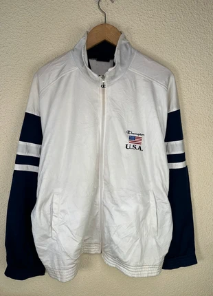 Track Jacket Champion, merk: Champion, staat: Goed, maat: L, € 12,00, € 13,30 inclusief Kopersbescherming