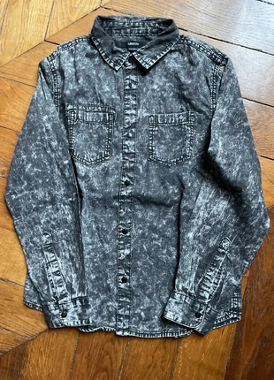 Chemise liberto gris chiné 12 ans, marca: Liberto, estado: Muy bueno, tamaño: 12 años / 152 cm, 5,00 €, 5,95 € Protección al comprador incluida