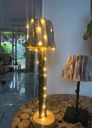 Décoration artisanal bois flotté, luminaire led à piles,maison lumiere zen naturel idée cadeau, brand: Fait Main, condizioni: Nuovo senza cartellino, €20.00, €21.70 include la Protezione acquisti
