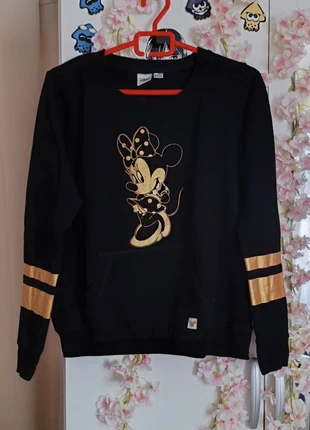 Pull XS/S Disney Minnie avec rayures dorées, marque: Disney, état: Bon état, taille: XS / 34 / 6, 4,00 €, 4,90 € Protection acheteurs incluse
