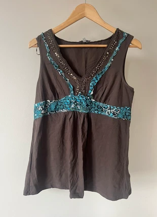 Autumnal Brown top, brand: Vintage Dressing, condition: Very good, size: XL / 42 / 14, €8.40, €9.52 includes Buyer Protection